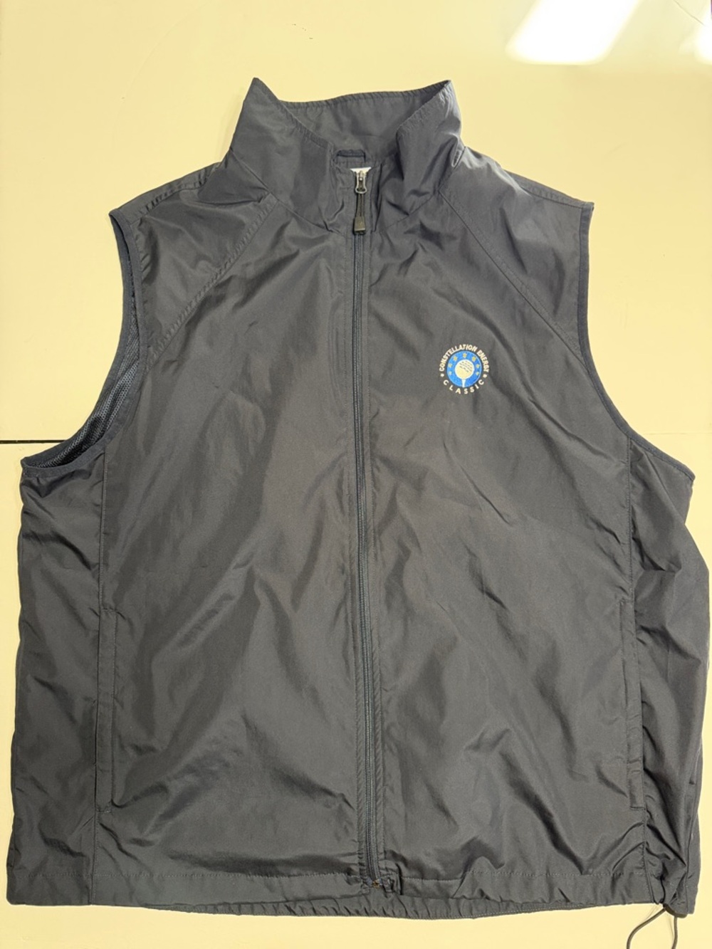 Men's Navy Constellation Energy Classic Lightweight Zip Front Vest
